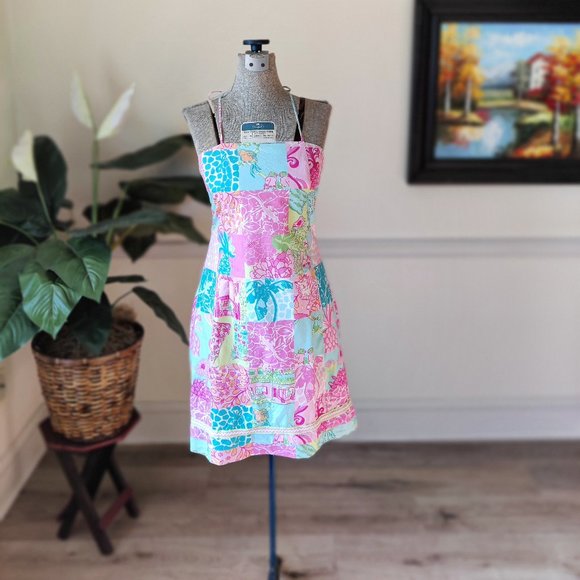 Lilly Pulitzer Dresses & Skirts - VTG 90s Lilly Pulitzer Mini Dress